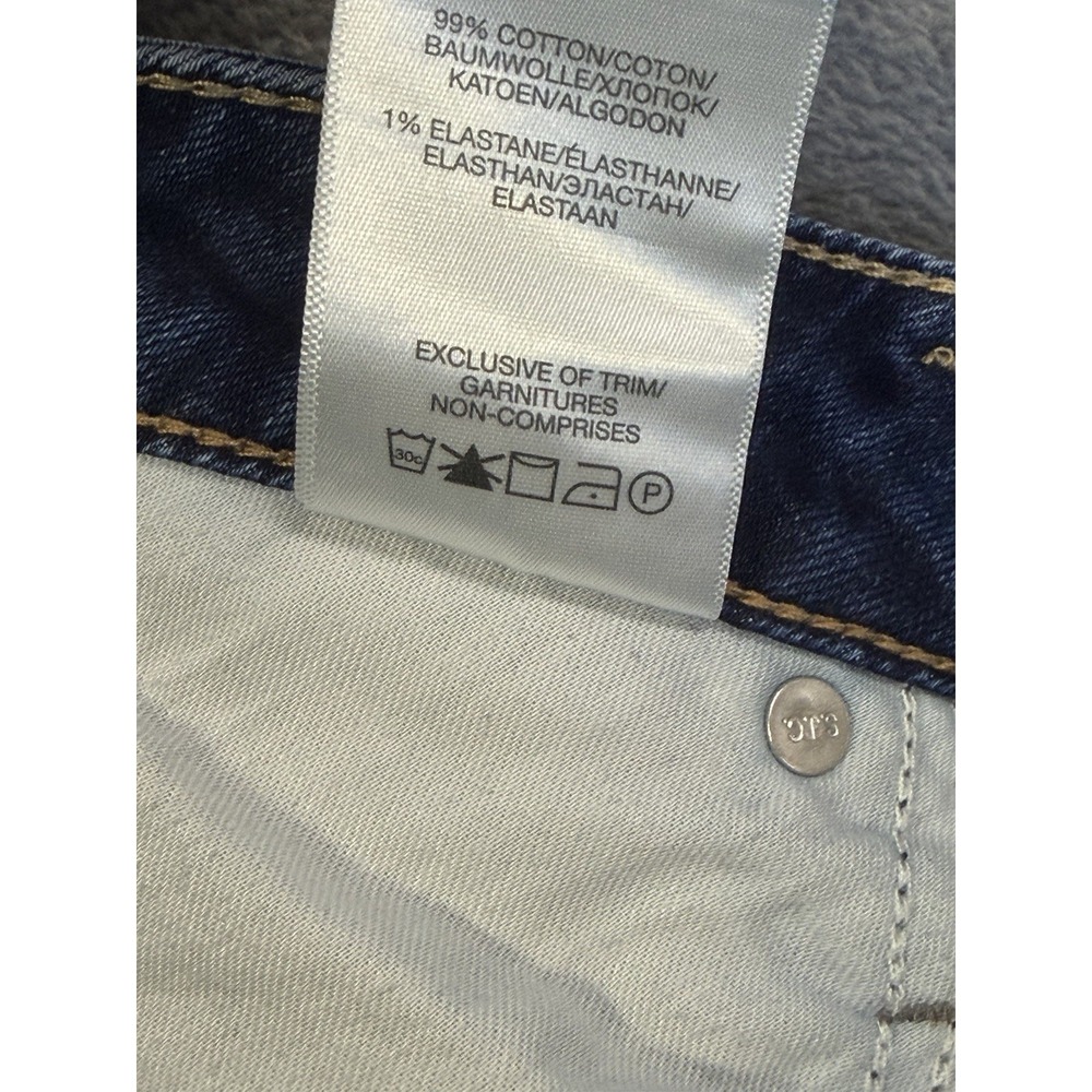 Silver Jeans Womens 26 Blue Denim Medium Wash Mid‎ Rise Boyfriend Stretch - Picture 9 of 10